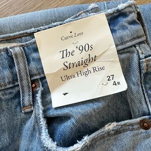 Abercrombie “curve love” jeans